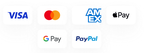 Accepted payment methods